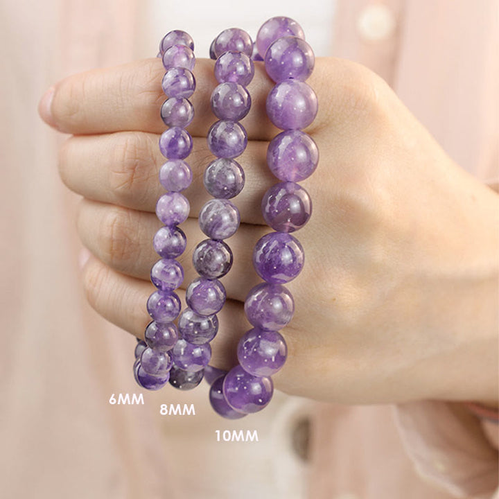 Buddha Stone Various Crystals Malachite Lazurite Hemimorphite Calmness Bracelet - image 108