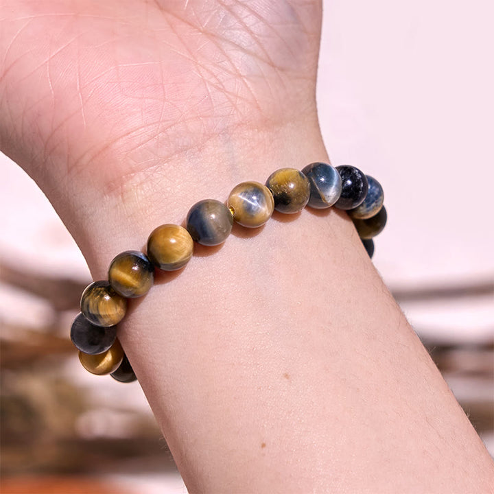 Buddha Stone Various Crystals Malachite Lazurite Hemimorphite Calmness Bracelet - image 134