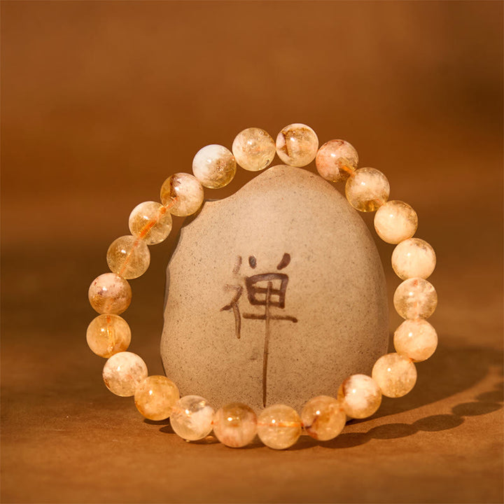 Buddha Stone Various Crystals Malachite Lazurite Hemimorphite Calmness Bracelet - image 150