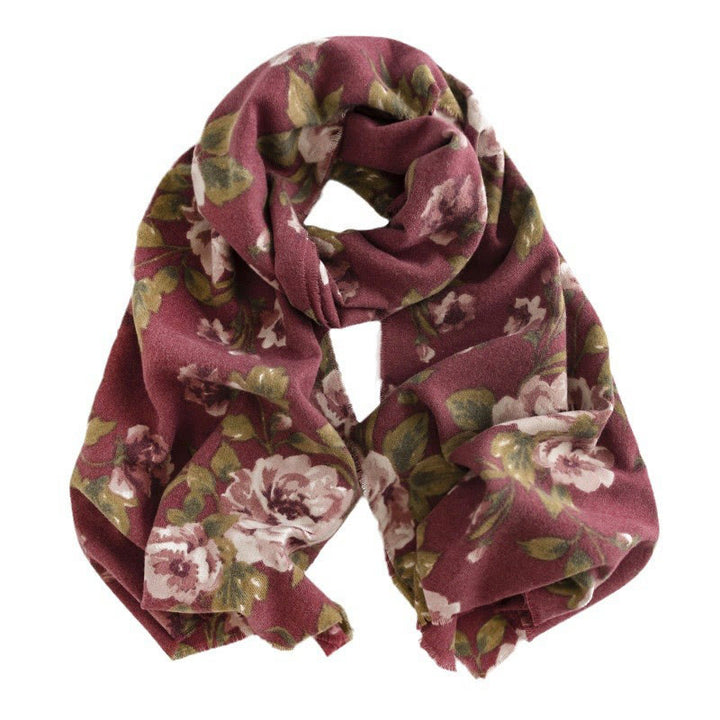 Buddha Stones Tibetan Shawl Garden Rose Fall Winter Cozy Travel Scarf Wrap - image 13