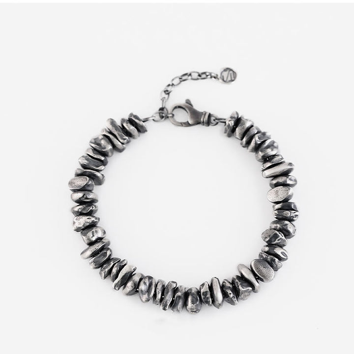 Buddha Stones 999 Sterling Silver Small Change Shape Protection Bracelet - image 7