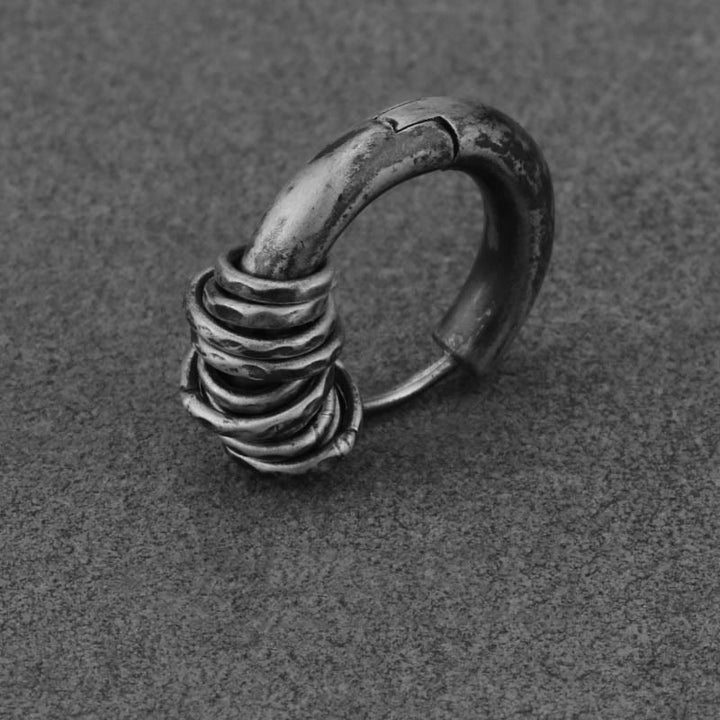 Buddha Stones 925 Sterling Silver Hand-hammered Protection Earrings  - image 7