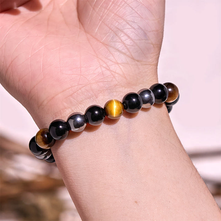 Buddha Stones Lead Back To Earth Neutral Color Series Grounding Balance Bracelet - image 5