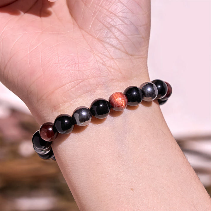 Buddha Stones Lead Back To Earth Neutral Color Series Grounding Balance Bracelet - image 7
