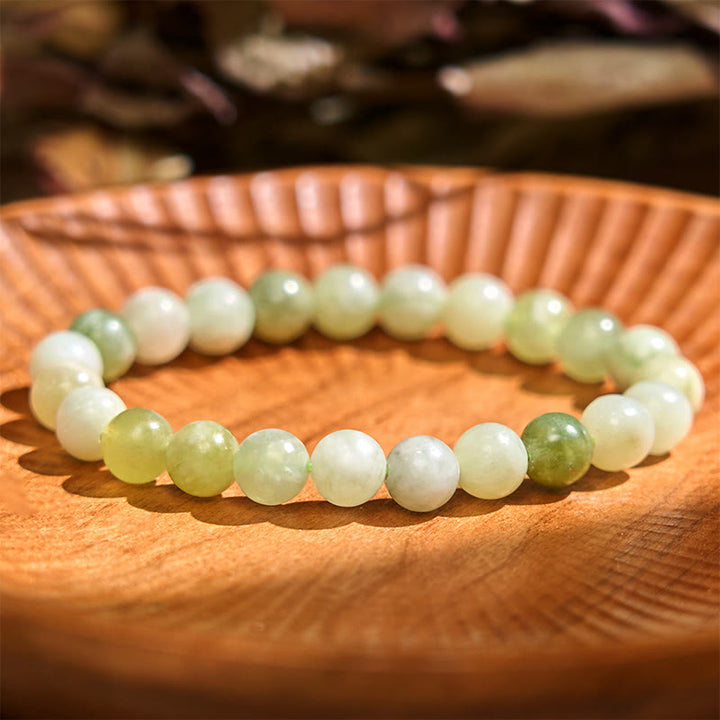 Buddha Stones Restores Calmness Cool Color Series Love Tranquility Bracelet - Jade(Wrist Circumference: 14-16cm) - image 30