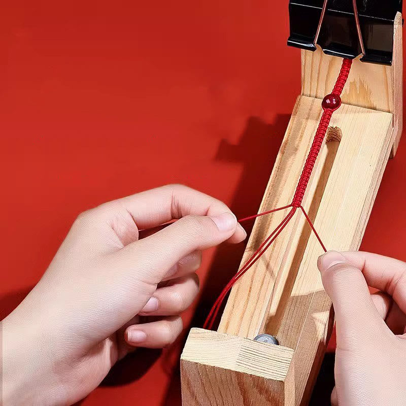 Buddha Stones Handmade Braided Red String 925 Sterling Silver Fu Character Luck Bracelet - image 10