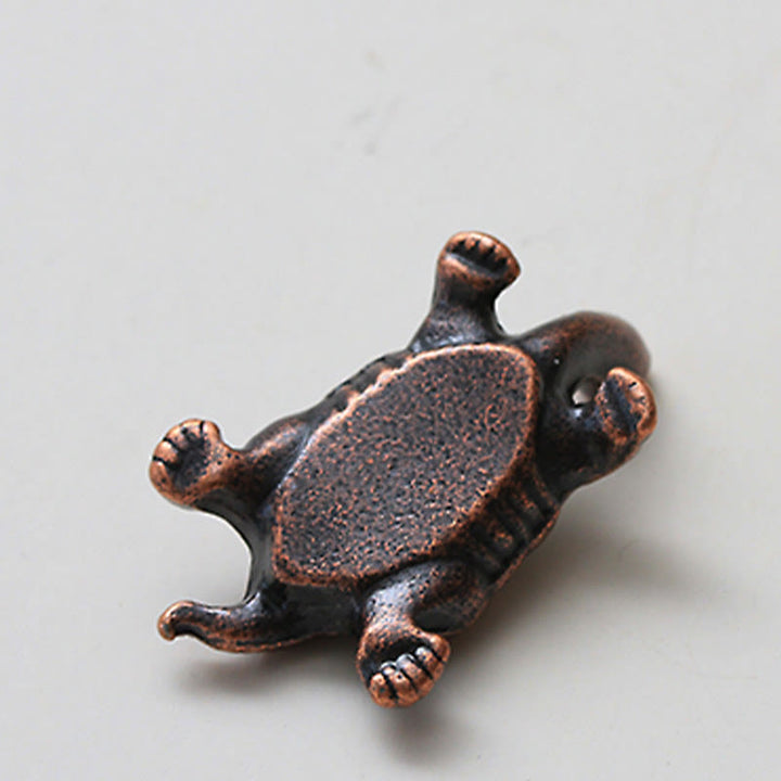 Buddha Stones Alloy Turtle Snail Healing Incense Burner Desk Decoration - image 5