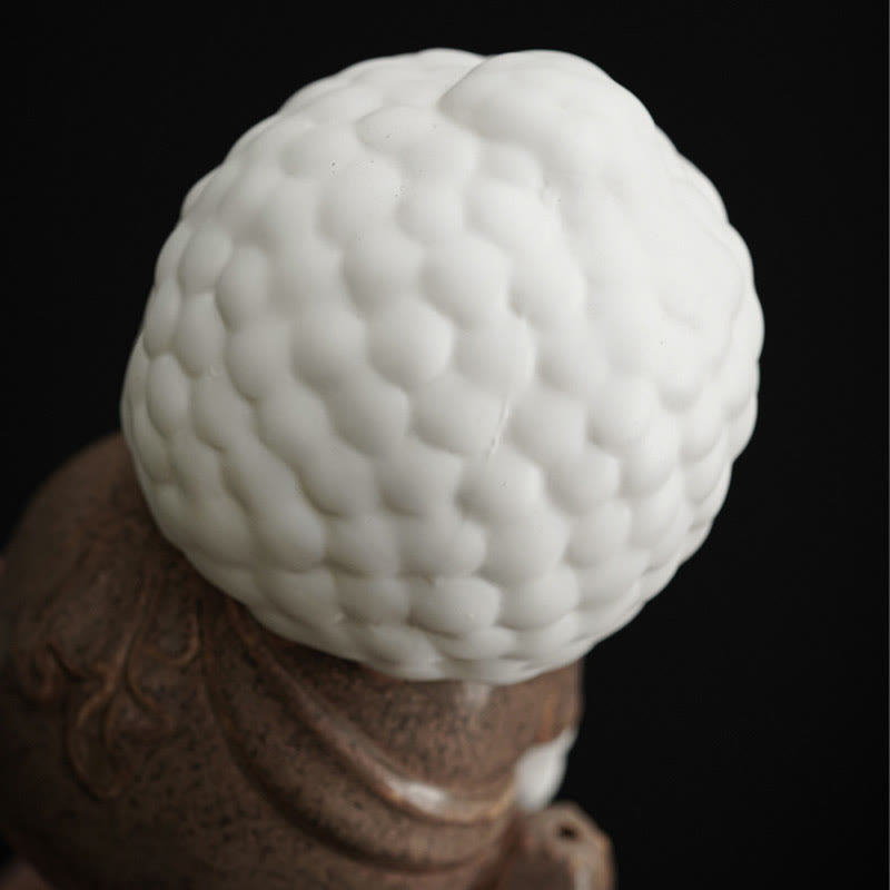 Buddha Stones Buddha Sitting Standing Reclining Ceramic Healing Incense Burner Desk Decoration - image 13
