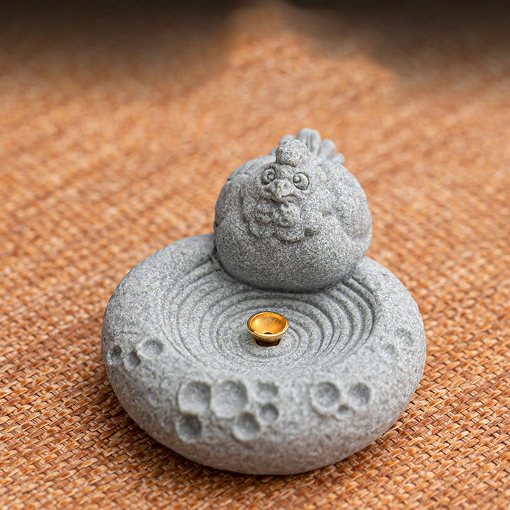 Buddha Stones Chinese Zodiac Healing Incense Burner Desk Decoration - image 40