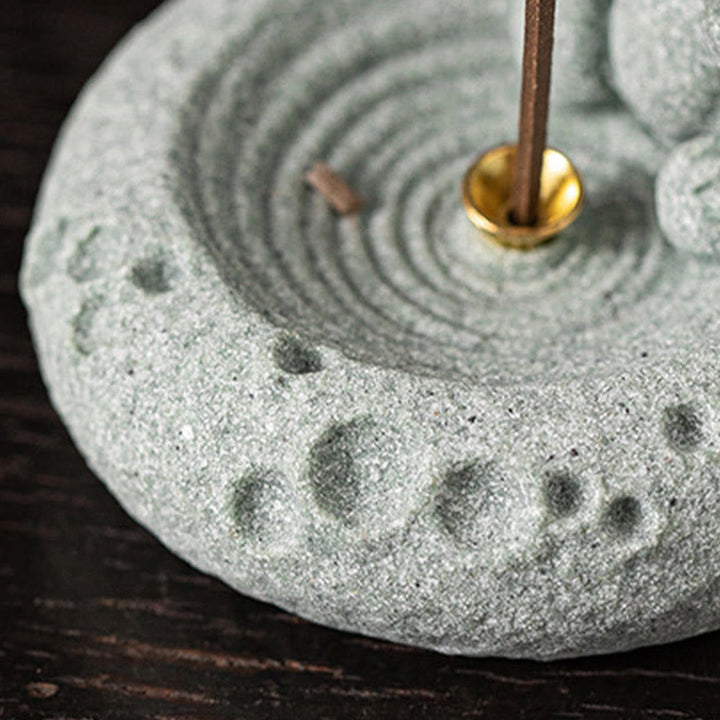 Buddha Stones Chinese Zodiac Healing Incense Burner Desk Decoration - image 26