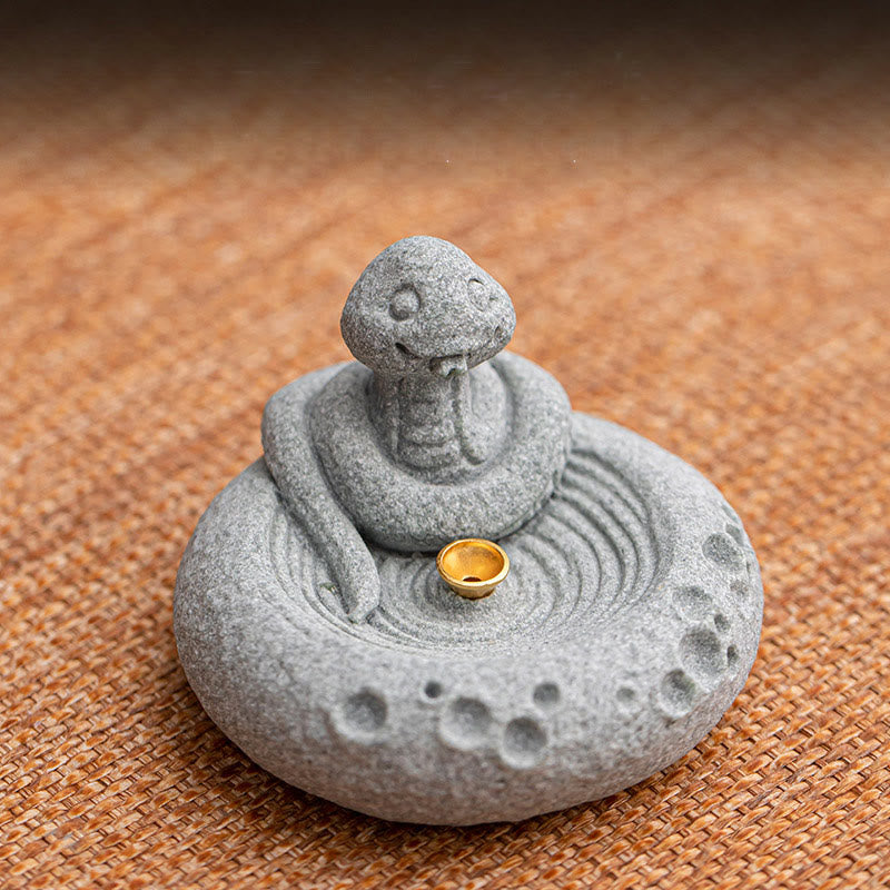 Buddha Stones Chinese Zodiac Healing Incense Burner Desk Decoration - image 3