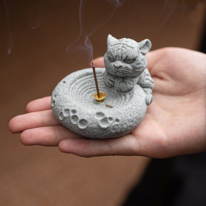 Buddha Stones Chinese Zodiac Healing Incense Burner Desk Decoration - image 9