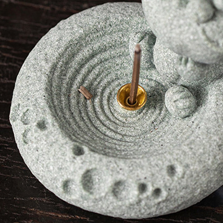 Buddha Stones Chinese Zodiac Healing Incense Burner Desk Decoration - image 27