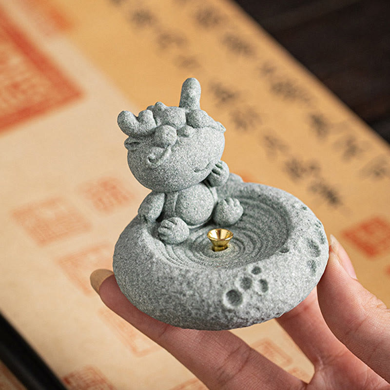 Buddha Stones Chinese Zodiac Healing Incense Burner Desk Decoration - image 23