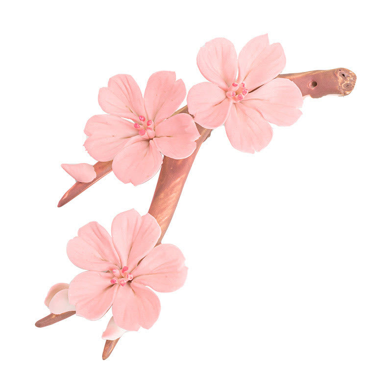 Buddha Stones Blooming Plum Blossom Branches Ceramic Healing Incense Burner Desk Decoration - image 14