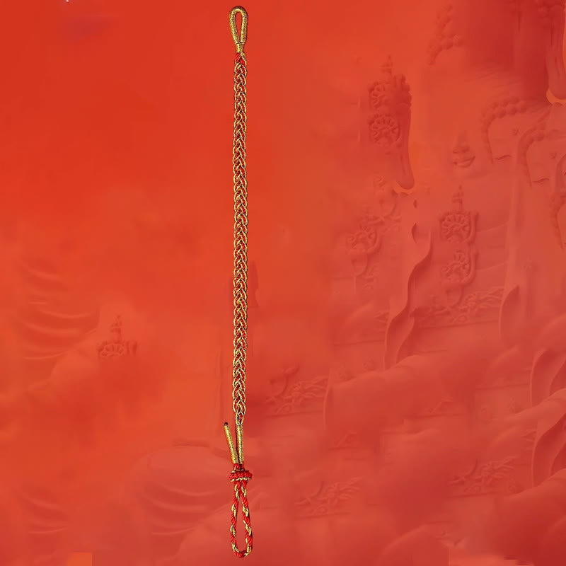 Buddha Stones Red String Yellow String Luck Bracelet - image 12