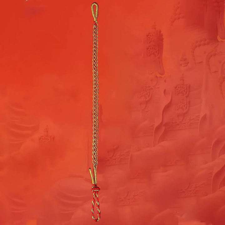 Buddha Stones Red String Yellow String Luck Bracelet - image 12