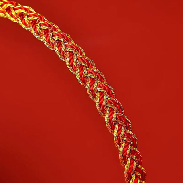 Buddha Stones Red String Yellow String Luck Bracelet - image 9
