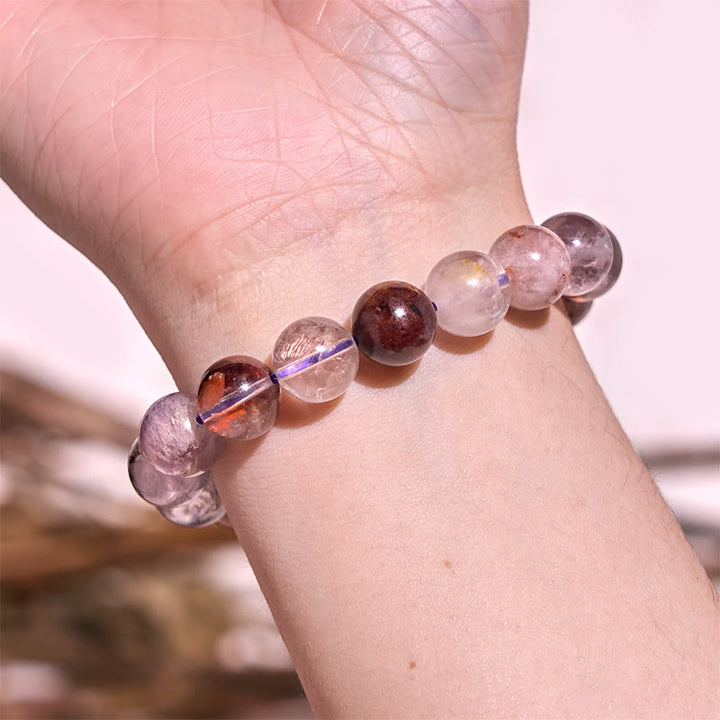 Buddha Stone Various Crystals Malachite Lazurite Lapis Lazuli Hemimorphite Calmness Bracelet - image 154