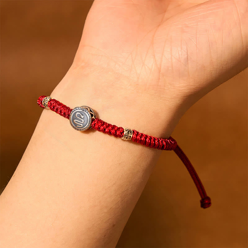 Buddha Stones 12 Chinese Zodiac Lucky Red String Bracelet - image 4