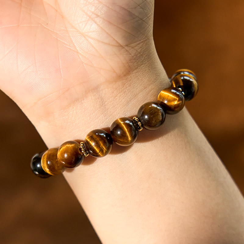 Buddha Stones Tiger Eye Courage Bracelet - image 5