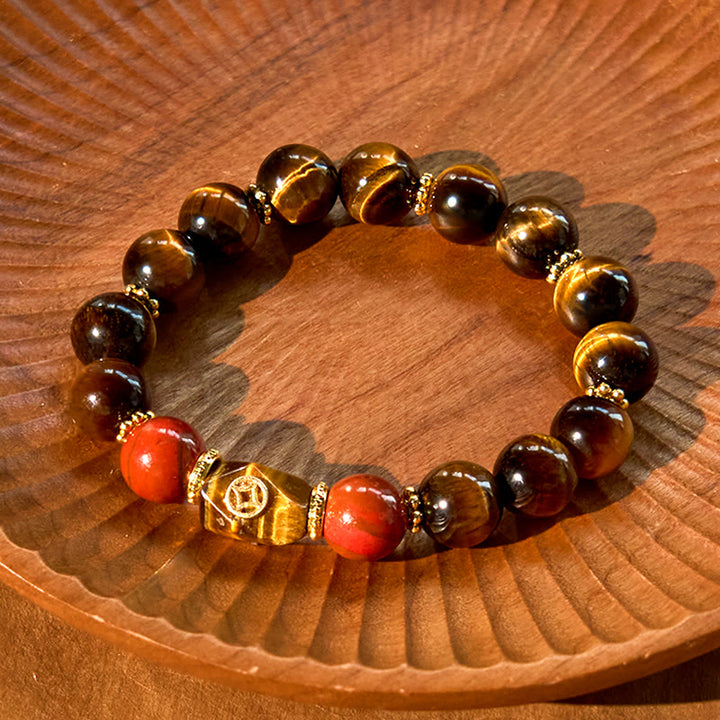 Buddha Stones Tiger Eye Courage Bracelet - image 2