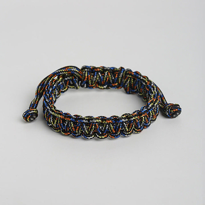 Buddha Stones Handmade Colorful Rope Braided Bracelet - image 2