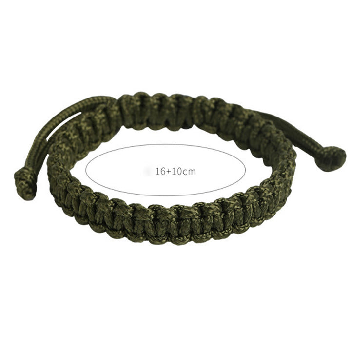 Buddha Stones Handmade Colorful Rope Braided Bracelet - image 9