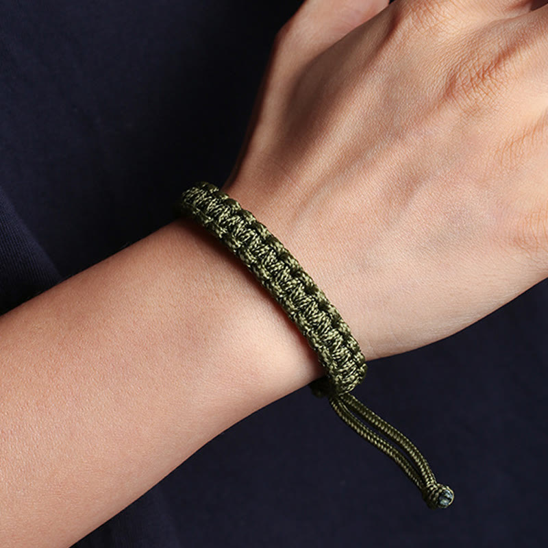 Buddha Stones Handmade Colorful Rope Braided Bracelet - image 7