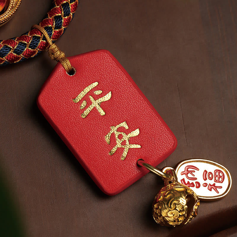 Buddha Stones Gourd Fu Character Safe And Well Fortune Car Hanging Decoration - image 5