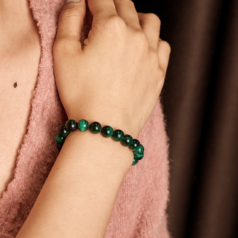 Buddha Stones Tiger Eye Growth Healing Energy Bracelet - image 2