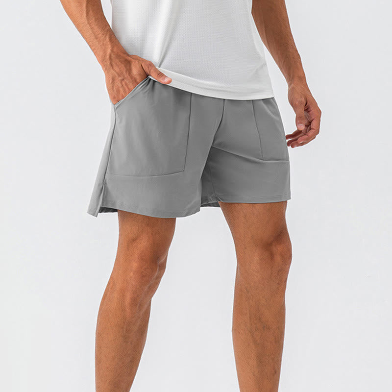 Buddha Stones Men's Casual Quick Dry Sports Shorts With Pockets - image 18