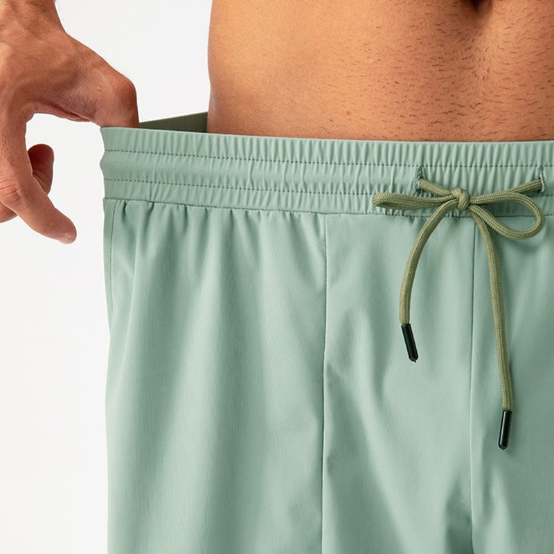 Buddha Stones Men's Casual Nylon Quick Dry Sports Shorts With Pockets - image 15