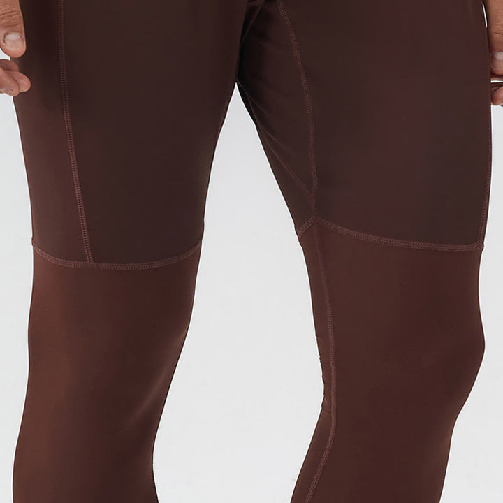 Buddha Stones High Waist Quick Dry Breathable Fitness Men's Leggings Pants With Zipper Pocket - image 9