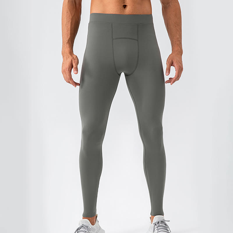 Buddha Stones High Waist Elastic Quick Dry Breathable Gym Sports Men's Leggings Pants - image 1