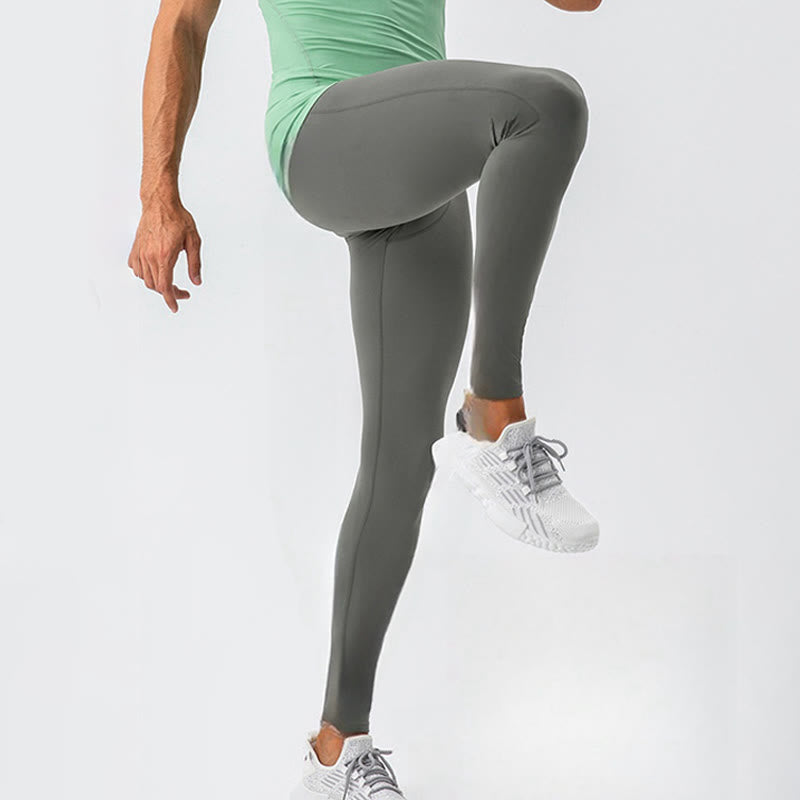 Buddha Stones High Waist Elastic Quick Dry Breathable Gym Sports Men's Leggings Pants - image 7