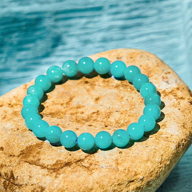 Buddha Stone Amazonite Positive Balance Bracelet - Amazonite(Wrist Circumference: 14-16cm) - image 0