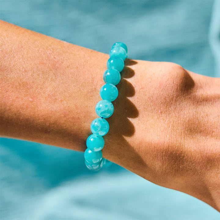 Buddha Stone Amazonite Positive Balance Bracelet - image 2