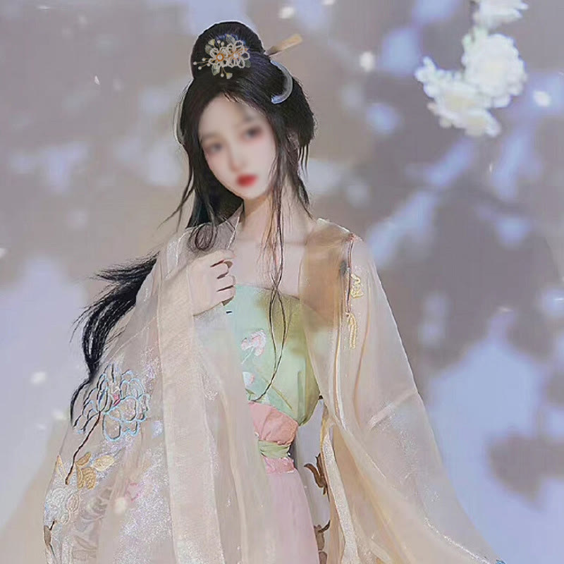 Buddha Stones Retro Style Flower Leaf Tassel Hair Clip - image 5