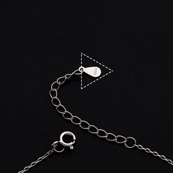 Buddha Stones 925 Sterling Silver Small Beads Charm Blessing Anklet - image 9