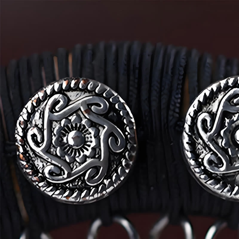 Buddha Stones Silver Tassel Green Sandalwood Soothing Hairpin - image 8