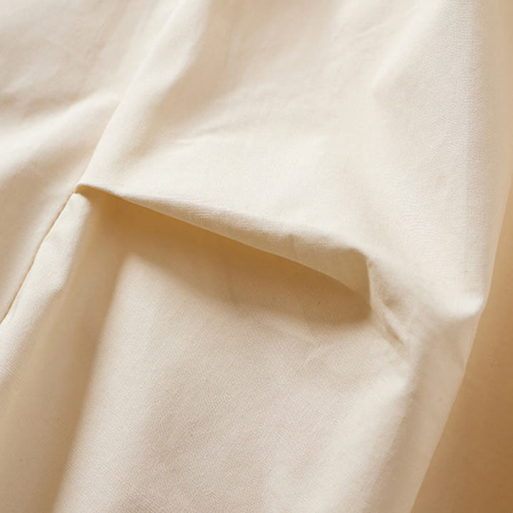 Buddha Stones Summer Casual Irregular Design Women's Cotton Skirt With Pockets - image 5