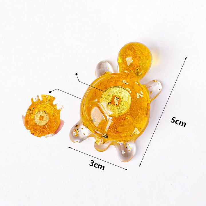 Buddha Stones Small Various Crystal Green Aventurine Amethyst Turtle Copper Coins Luck Home Decoration - image 13