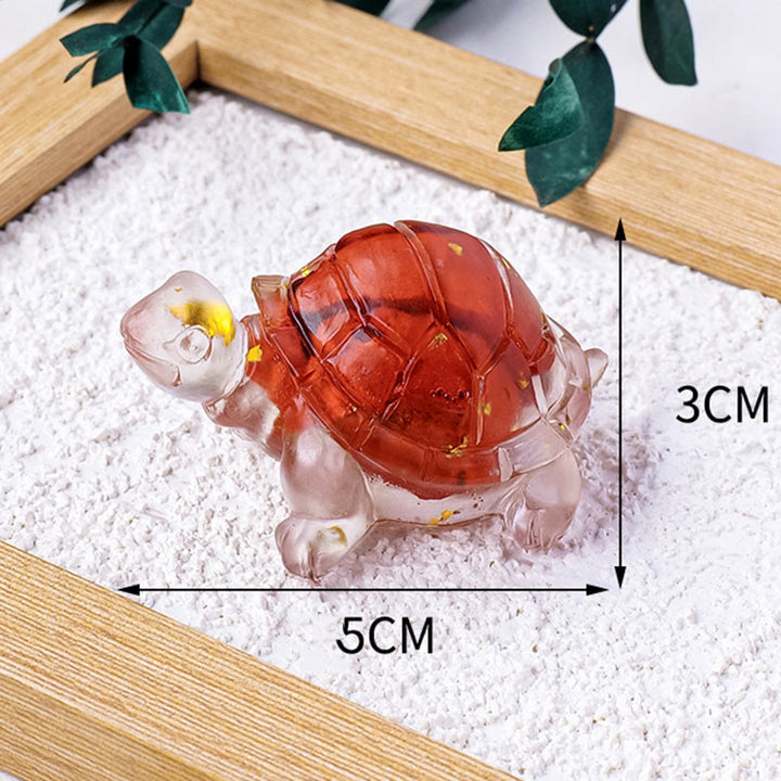Buddha Stones Various Stone Citrine Green Aventurine Amethyst Mini Turtle Prosperity Home Decoration - image 14