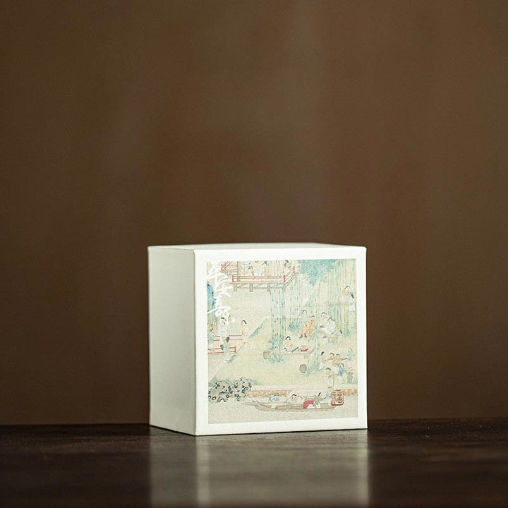 Buddha Stones Small Cute Cat Teacup Kung Fu Tea Cup 60ml - Peace And Joy Gift Box(Box Only) 11*11*9.5cm - image 19