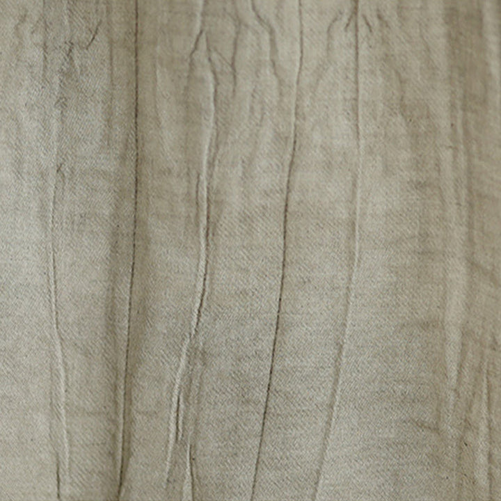 Buddha Stones Summer Wrinkles Simple Design Crew Neck Women's Sleeveless Vest Waistcoat - image 8