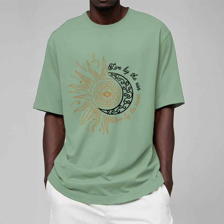 Buddha Stones Live By The Sun Love By The Moon Tee T-shirt - image 15