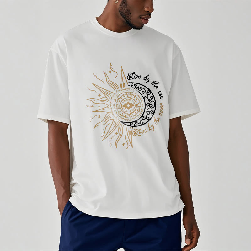 Buddha Stones Live By The Sun Love By The Moon Tee T-shirt - image 7