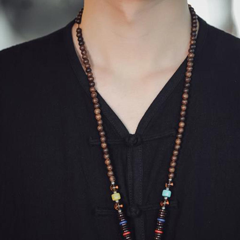 Buddha Stones Casual Chinese Frog-Button Men's Cotton Vest Waistcoat With Pockets  - image 15