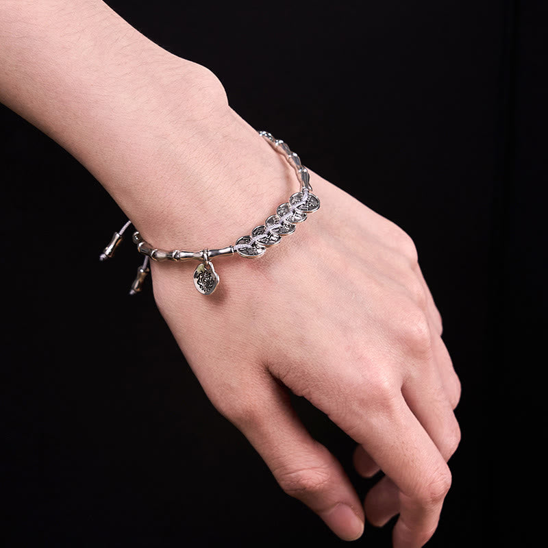 Buddha Stones Five Emperor Coins Mountain Ghosts Spend Money Bracelet - image 9